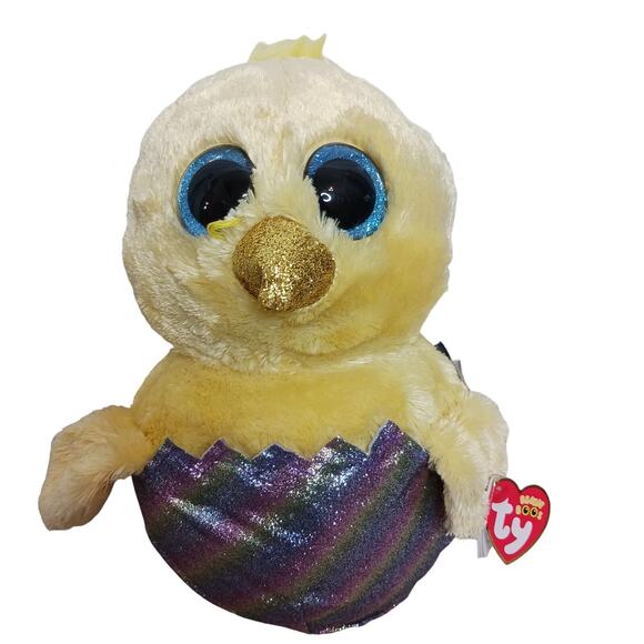 The Beanie Boos Collection -Megg Plush Stuffed Animal Chick NWT - Picture 1 of 7